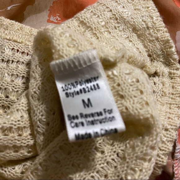 Blu Pepper Cream Orange Sleeveless Tank Dress - Picture 4 of 4